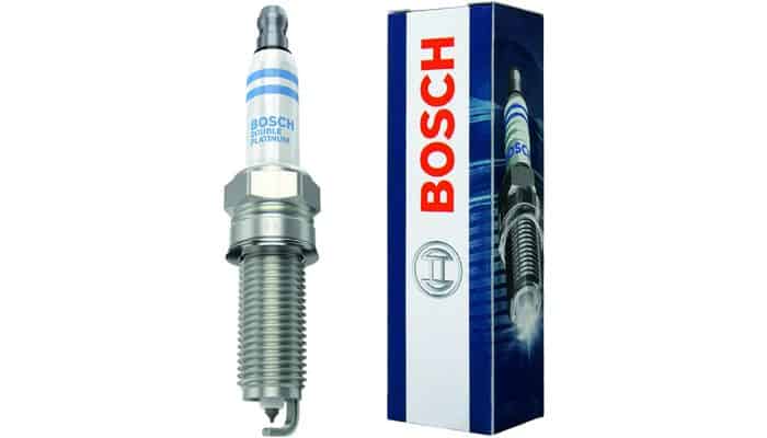 Bosch Double Platinum Spark Plugs | best spark plugs to improve gas mileage and performance